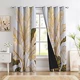 Large gamme d'applicabilité : Fabriqués avec des matériaux doux et confortables et dotés d’une impression décorative de haute qualité, ces rideaux imprimés sont parfaits pour embellir votre intérieur. Idéals pour la chambre, le salon, la salle à manger, le bureau, la chambre d’enfant ou l’appartement. Ils conviennent également très bien comme cadeau pour la famille et les amis lors d’occasions spéciales telles que Noël, anniversaires, pendaison de crémaillère ou fêtes.