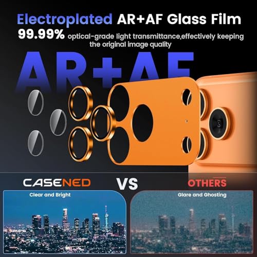 Image of Camera Lens Protector Tempered Glass for iPhone 17 Pro - Alloy Metal Cover with Tempered Glass - Scratch Resistant, Easy Installation