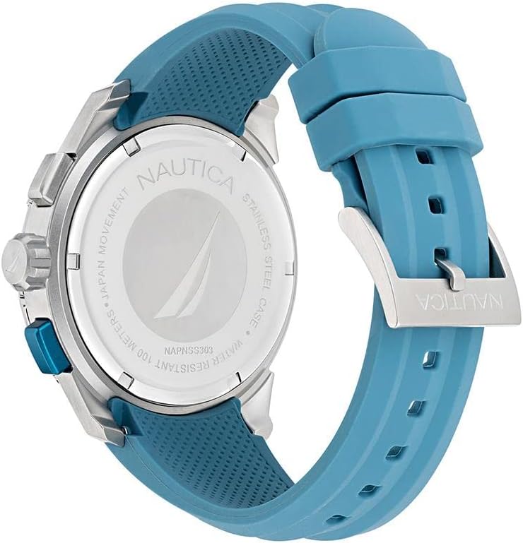 Nautica Men's NST Chronograph 47mm Watch