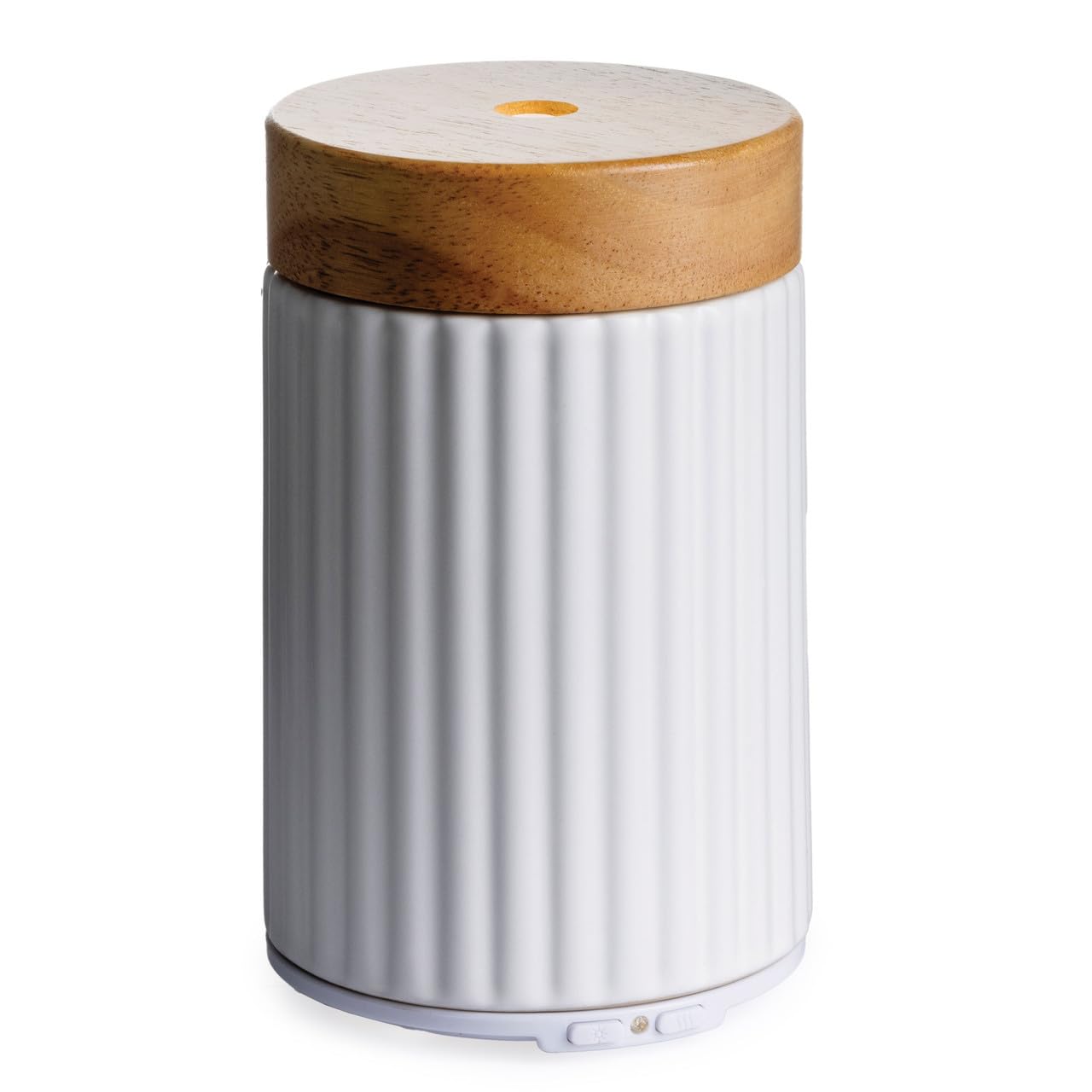 Airome - Diffusore di oli essenziali ultra sonici in legno e ceramica