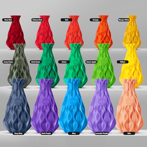 Image of ERYONE PLA Filament 3D Printer PLA Filament 1.75mm + /- 0.03mm, PLA Filament 1KG Cardboard Spool(2.2LBS), Blue