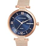 Giordano-Analog-Watch-for-Women-Water-Resistant-Fashion-Watch-Round-Shape-with-3-Hand-Mechanism-with-Mesh-Metal-Band-Wrist-Watch-to-Compliment-Your-LookIdeal-Gift-for-Female-GD-60009
