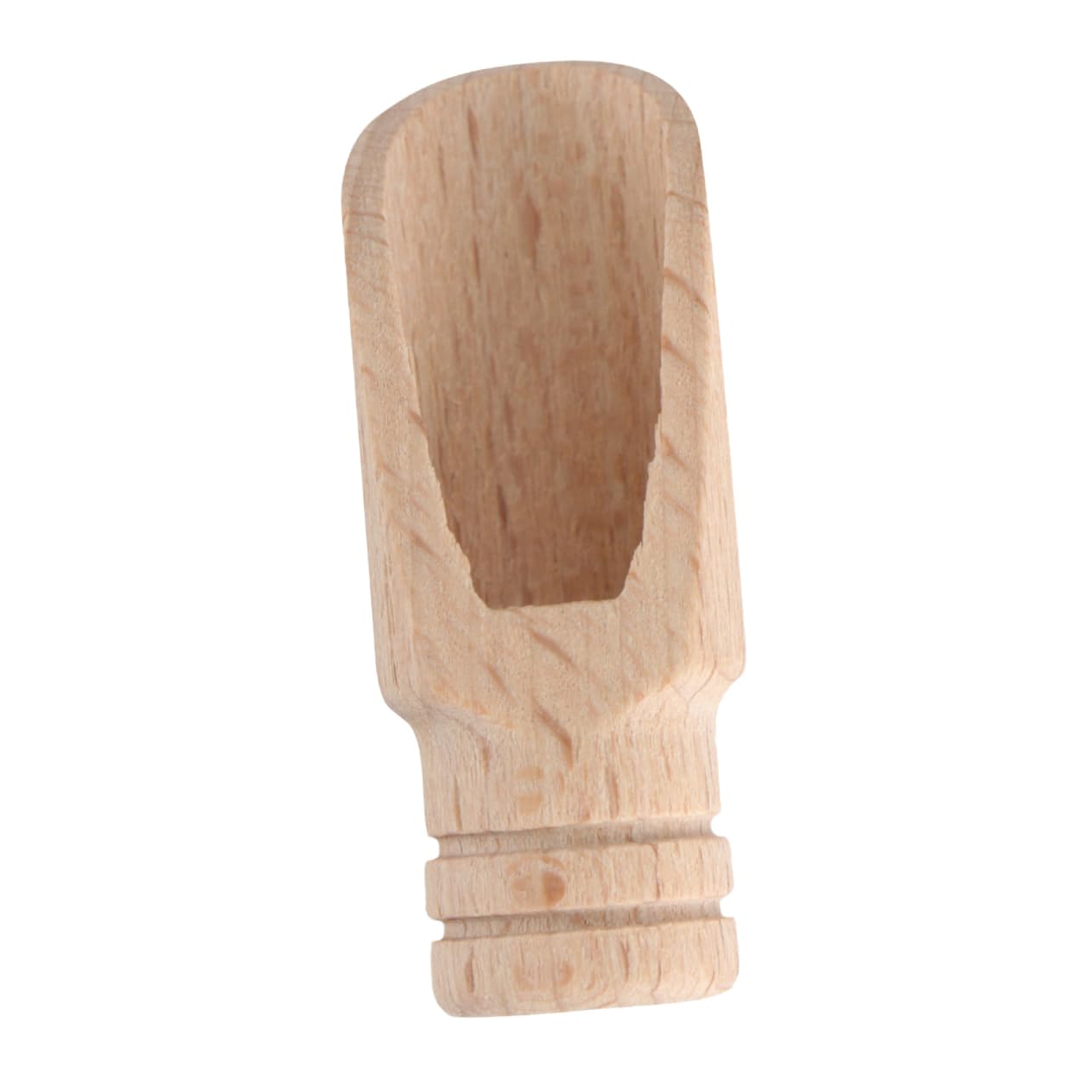 OFFSCH 7pcs Mini Wooden Tea Scoops Salt Shovels for Spices Flour for Tea Houses Restaurants and Home Use