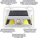 Official As Seen On TV Atomic Beam SunBlast by BulbHead Solar Powered LED Motion Activated Security Light, Industrial Strength Adhesive for Easy Installation (Atomic Beam SunBlast 1 Pack)