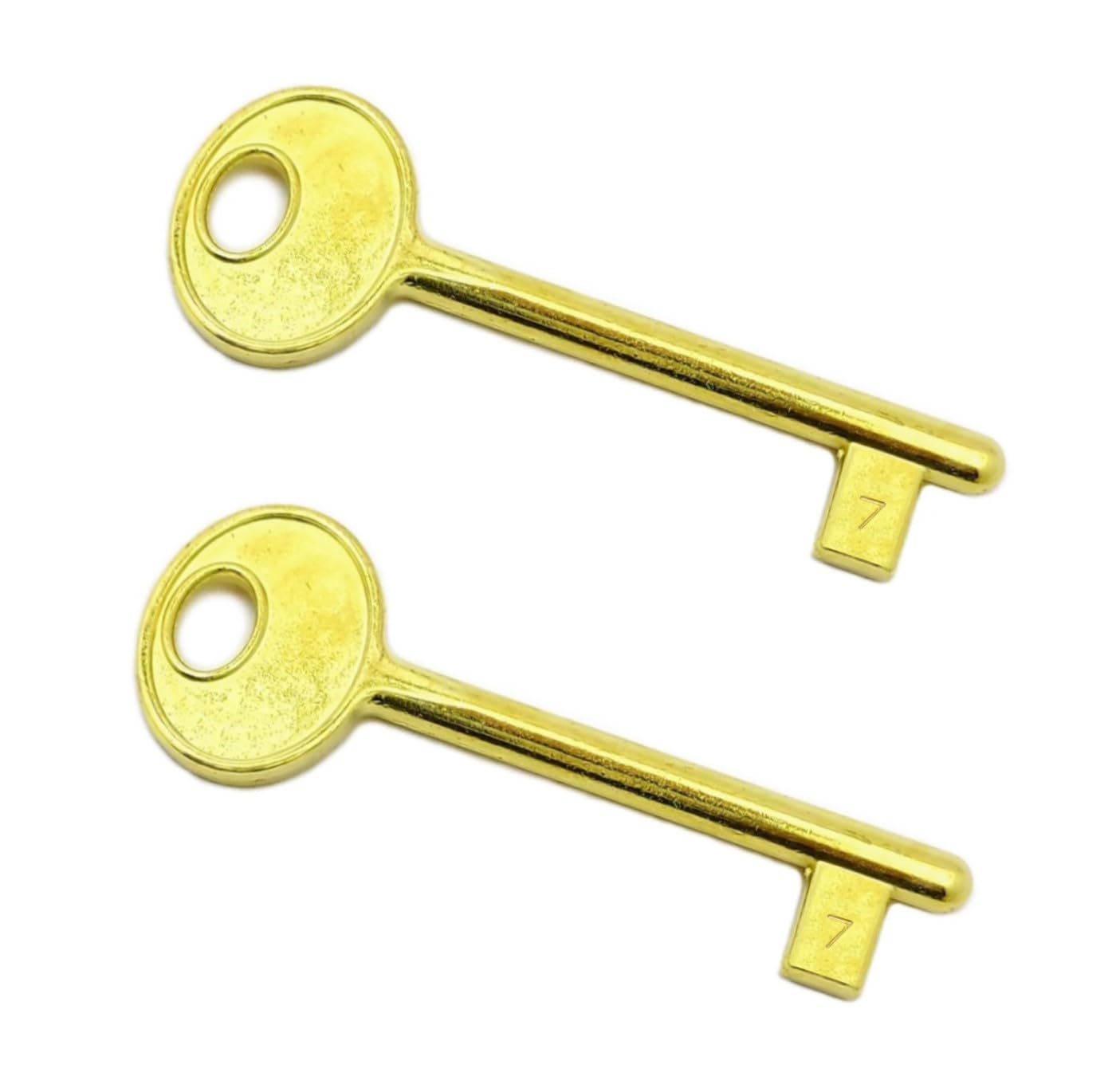 Gamobifer Brass Key For Internal Recessed Agb Lock Only (, No. 7)