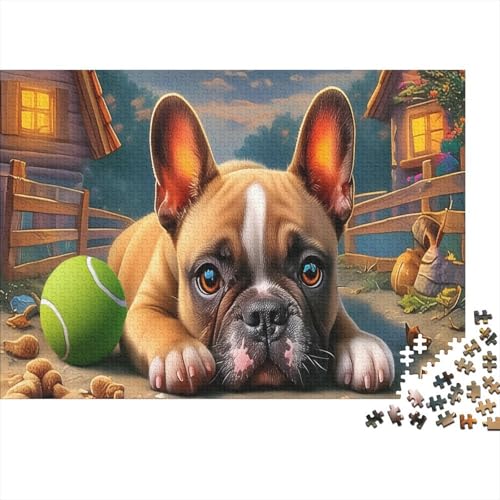 Puzzle de Boston Terrier de 1000 piezas: supera el aburrimiento con un desafío difícil 2