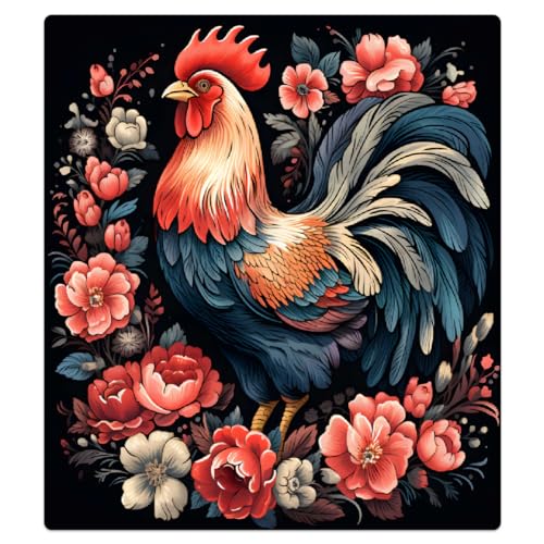 Panel frontal magnético para lavavajillas reutilizable Mexpekil de flores 6