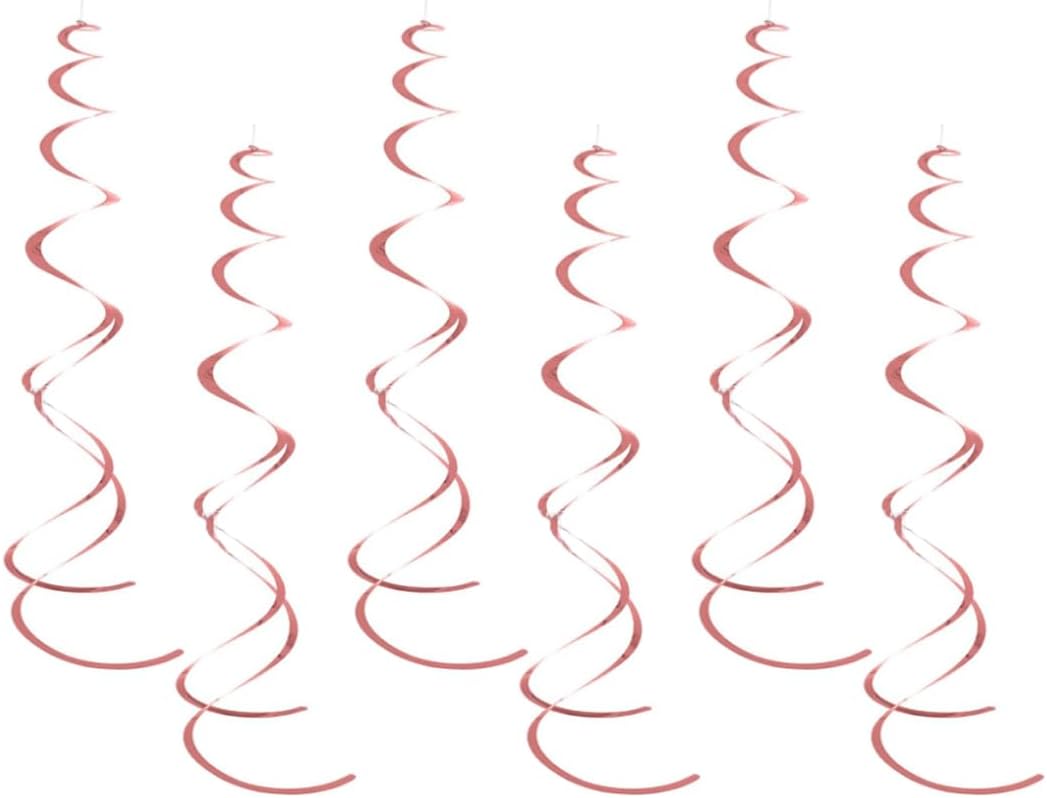 Juland 13rd Birthday Party Decorations Black Gold Rose Happy Birthday Banner Latex Balloon Confetti Balloon Pink Crown 13 Number Foil Balloon Hanging Swirl with Cake Topper for Boy Girl Men Women