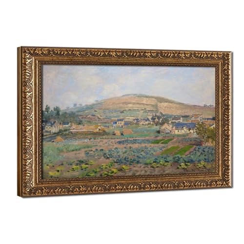 Mont Riboudet à Rouen Monet toile de maître pour sublimer votre bureau