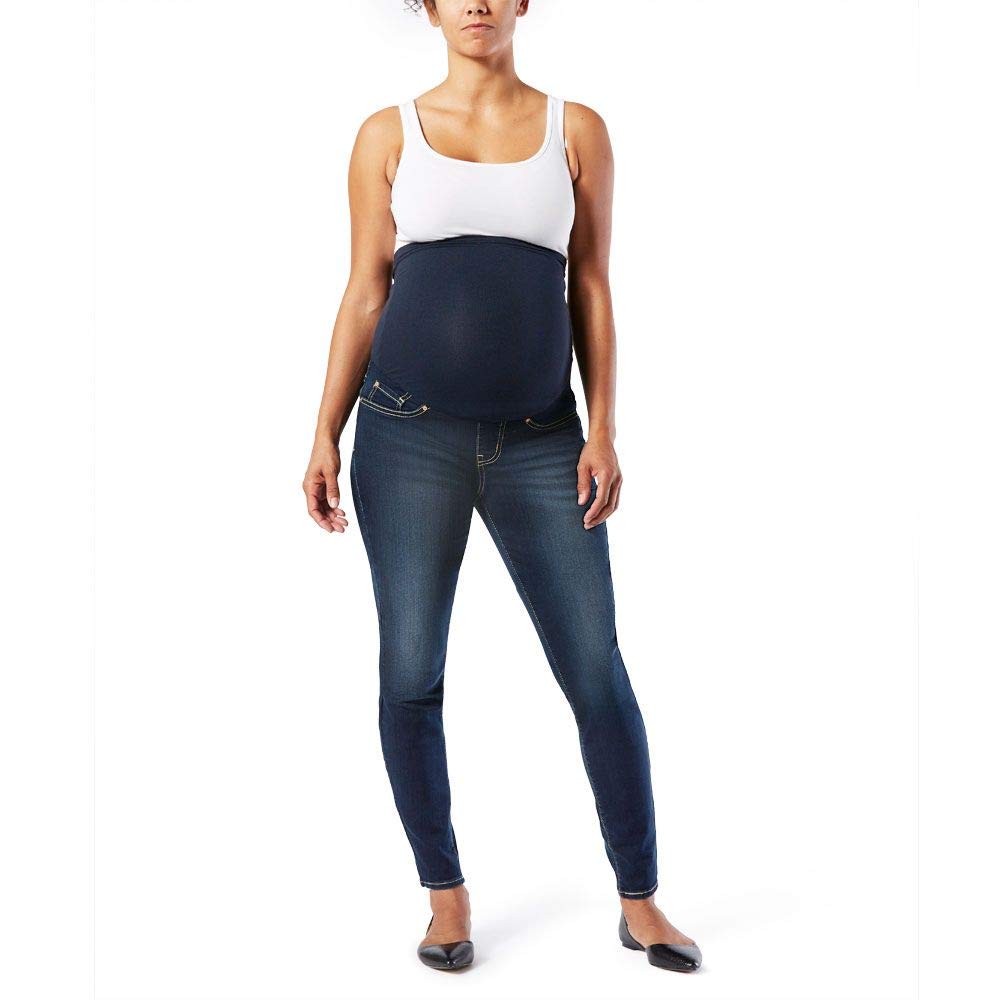 Levi Strauss Signature Gold Women's Maternity Skinny Jeans - Discontinued, Blue Laguna, Small