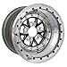 Weld Racing 84B-513282MP 15X13 V-SERIES BLK CTR 5X4.75 6BS POL M/T DBL (Tire bead .660" & small