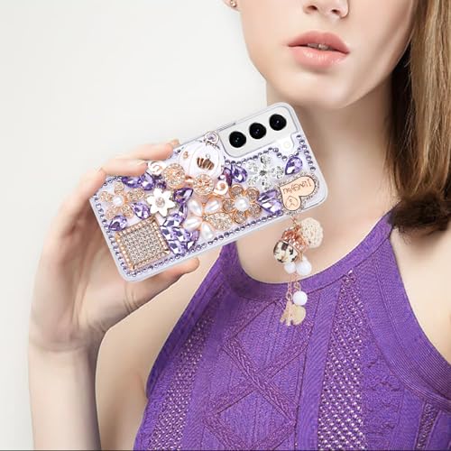 Coque Galaxy S24 Plus anti-chute pour protéger avec style strass - 7
