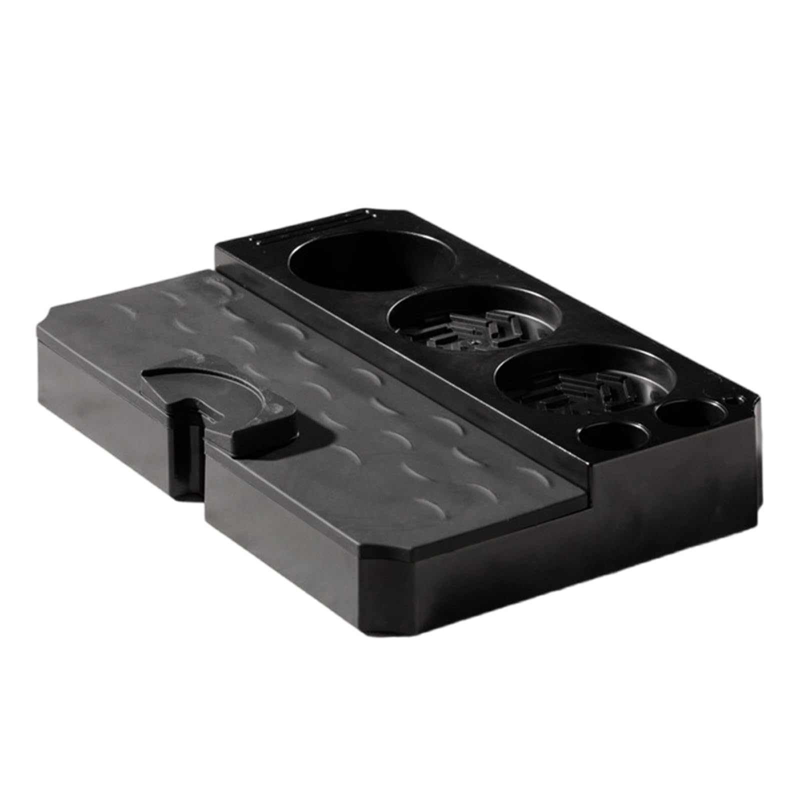 Buxuaaaa Portafilter Rack Coffee Distributor Holder Coffee Tamper Stand Tool Organizers Tamping Station for Tamper Station
