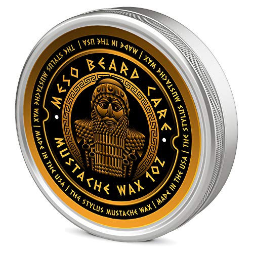The Stylus Mustache Wax - All Natural Fragrance Free - Meso Beard Care
