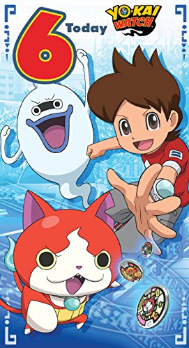 Yo-kai Watch carte d'anniversaire 6 ans
