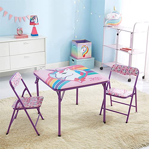 Jojo Nickelodeon Siwa 3Piece Table Set With 2 Folding Chairs & 1 Table, Ages 3+ #TOP7