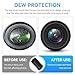 Dew Shield for ZWO Seestar S50 Telescope Accessories, Dew Light Shield Lens Cover Cap for Bahtinov Mask Focus, Smart Astronomy Telescope Lens Accessory, Stray Light Protection for Star Gazing