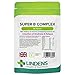 Price comparison product image Lindens Super B Complex Vitamin Tablets - 90 Pack - with a Full Spectrum of B Vitamins and Vitamin C - Reduces Tiredness and Fatigue - UK Manufacturer, Letterbox Friendly