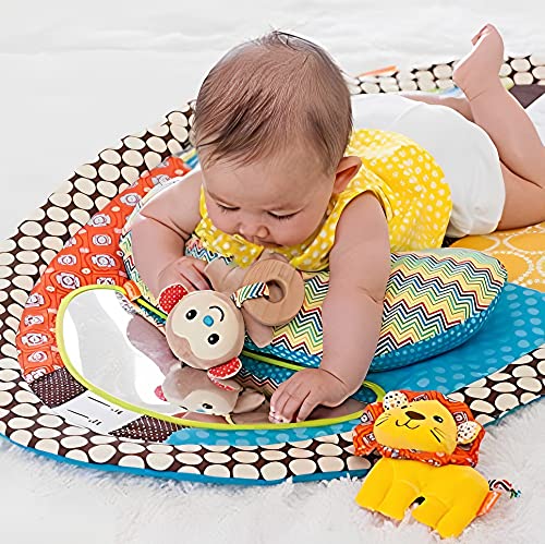Image of Tummy Time Mat Tummy Time Toys for Babies 0-6 Months Baby Toys for Boys and Girls