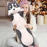 LEcylankEr Husky Pluszowa pluszowa zabawka dla psów (50 cm)