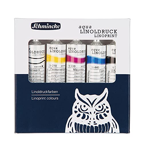 Schmincke - aqua-linogravura set per lineografia