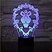 Lampara LED Videojuego World of Warcraft Alianza Cambia Color USB Luz nocturna y decoración