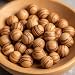 Rosary Beads 60 Round Beads 6mm - Betlehem Olive wood