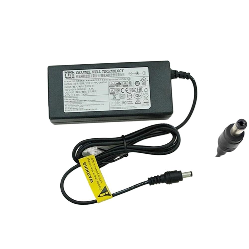 Adaptador KPA-040F de 12V 3.33A compatible con cargador de grabador HIKVISION y portátiles de 40W