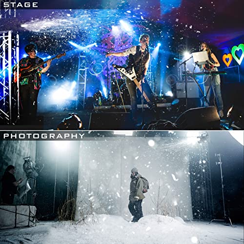 Yeesite YS-004-SM Snow Machine Snowflake Making Machine - 800W Artificial Fake Snow Machine With Wireless Remote Control For Indoor Outdoor Christmas Party Wedding Stage Backyard Holidays thumb #6