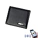 Produktbild XAJGW Smart Wallet, Geldbörsen Herren Leder, Wallet Finder Smart Tracker GPS Herren, Brieftaschen für Männer (Farbe : SCHWARZ)