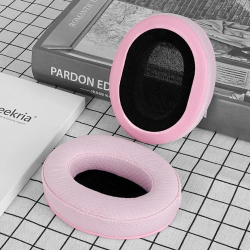 Geekria PRO Extra Thick Mesh Fabric Replacement Ear Pads for HyperX Cloud II/III/Alpha/Flight/Stinger 2/ Core/Revolver S Headphones - Image 4
