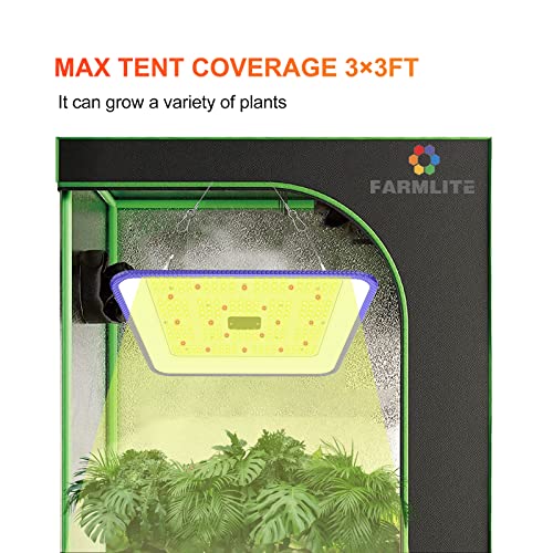 Farmlite Grow Light Led Grow Lights For Indoor Plants Full Spectrum Growing Light Plant Hanging Growing Lamps Seedling For Tents With Samsung Diodes (Blue) #TOP5