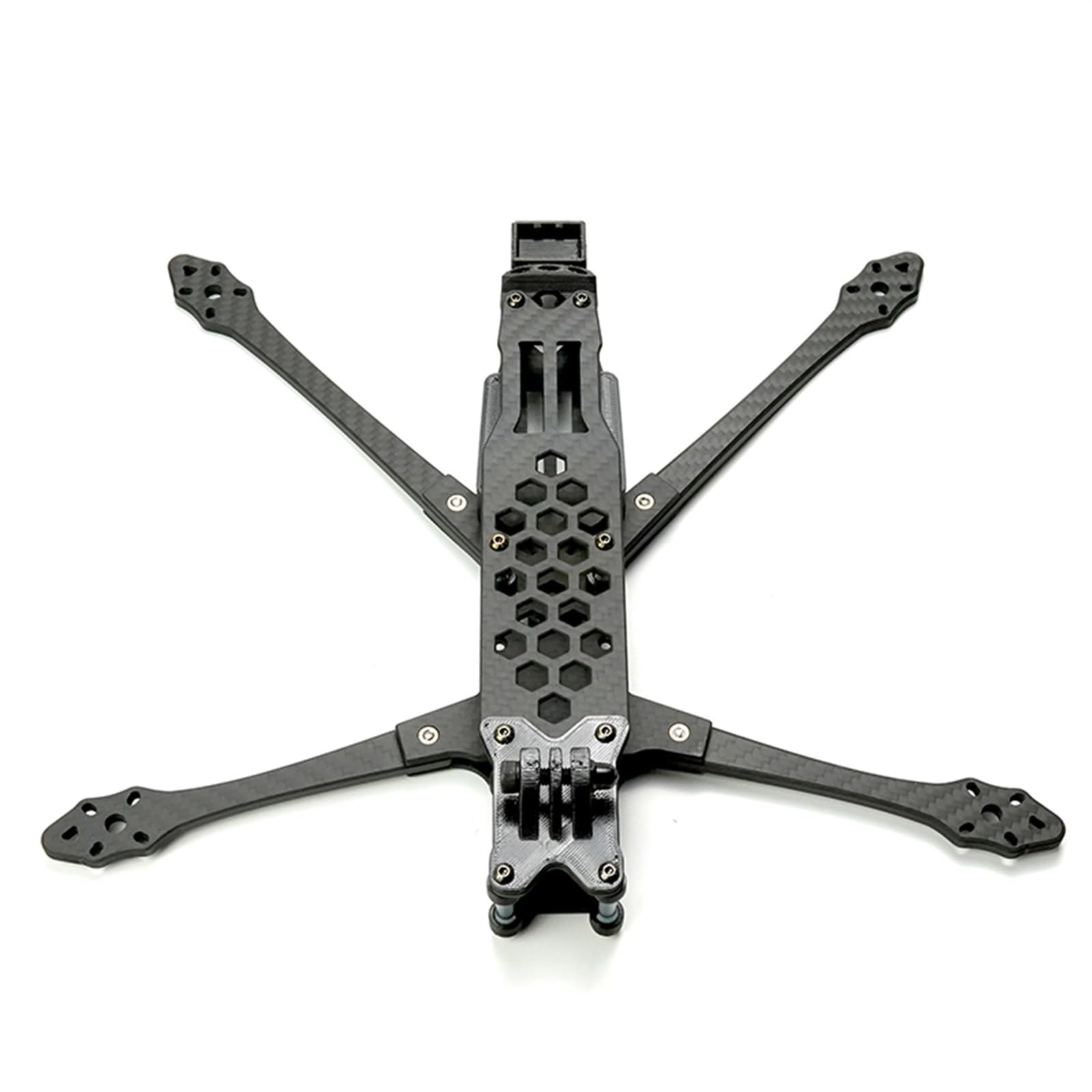 IWBR 7-calowy zestaw ramek z włókna węglowego dalekiego zasięgu dla CADDX Digital Analog VTX FPV Racing Drone ( Color : For Analog )