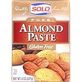 Solo Almond Paste - 8 oz - (Pack of 3 ) - Gluten Free