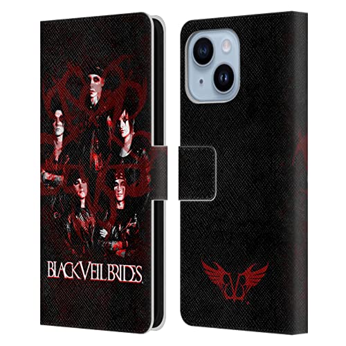 Coque cuir Black Veil Brides iPhone 14 Plus idéale pour les concerts
