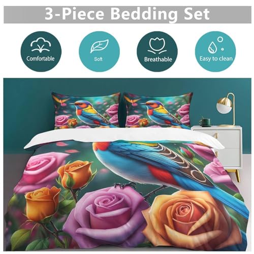 Housse de couette King ultra doux en microfibre de qualité supérieure - 6
