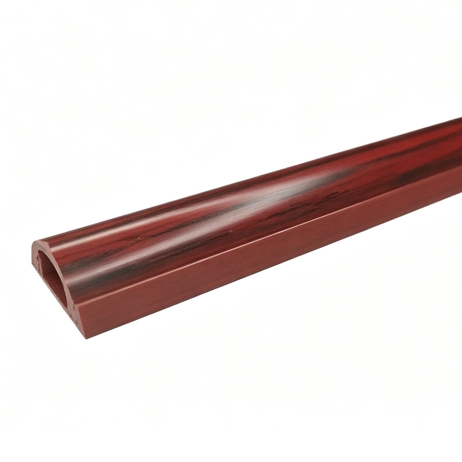 Copricavi Raccogli Cavi Canalina Passacavi Canalina per Cavi in ​​PVC con Venature del Legno, Adatta per Cavi USB HDMI | Con Connettori, Tenuta Di Lunga Durata, Per Il Magazzino 'ospedale Della Scuola 'ufficio In Casa(C 2 cable,12 pack)