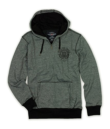 Ecko Unltd. Mens Skulls Fly Full Zip Hoodie Sweatshirt, Black, X-Small