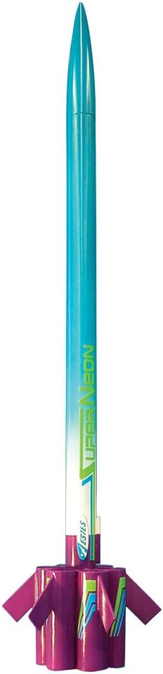 Estes 2050 Super Neon Flying Model Rocket Kit