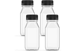 Hulless 6 oz Space Saving Refillable Water Bottles