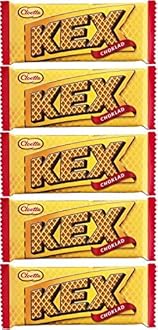 Cloetta Kex Choklad - Chocolate Filled Wafers 60g bar - Pack of 5
