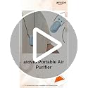 Image of Atovio Wearable & Portable Filterless Air Purifier | TESTED AT IIT KANPUR | MADE IN INDIA | 99.9% Pollutant Removal | Dust, Smoke & PM2.5 Protection | 50+ Hrs Runtime | 1 Year Warranty (Sky Blue)