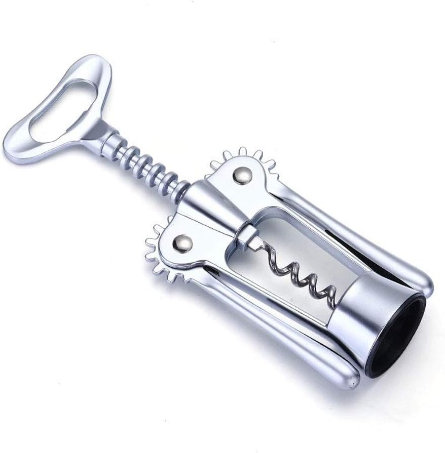 Liudan Wine Opener Multifunctional Wine Corkscrew Home Wing Type Corkscrew Holiday Party Wine Corkscrew Tool Ideal for Bartenders Wine Corkscrew