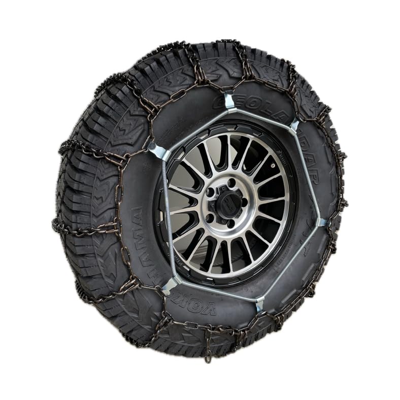 Amazon.co.jp: 国産の大口径 金属製 タイヤチェーン 285/70R17 : 車