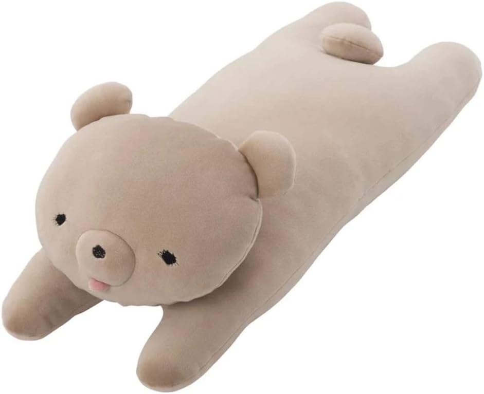 Craftholic MOCHIKUMA Bear Soft Plush Hugging Cushion Size Large (Beige)