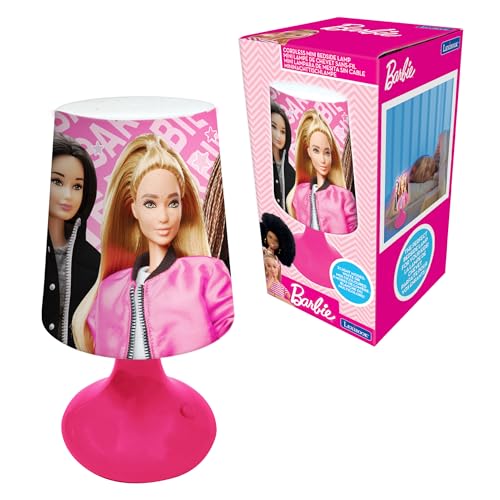 Lexibook, Barbie, mini candeeiro de noite sem fio, rosa, MLT10BB