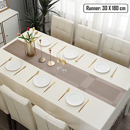 Image of HOKIPO PVC Table Runner 30x180 cm (AR4164)