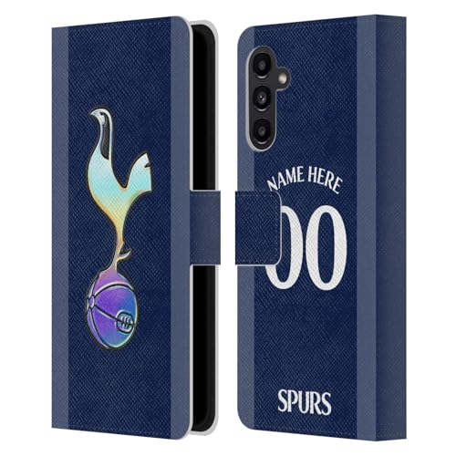 Coque cuir Samsung Galaxy A13 5G Tottenham étui haut de gamme badge pourpre