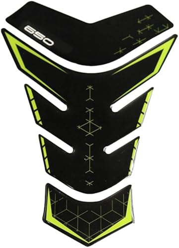 OSKOE Motorcycle Fuel Tank for Kawasaki Ninja 650 Z Z650 V-ERS-YS Protector Tank Pad Stickers Decal Kit Knee Emblem Badge Logo Fairing Protection