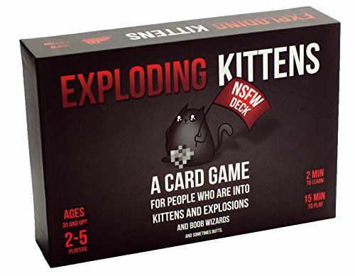 Descubre el Juego de Cartas más Salvaje: Exploding Kittens NSFW Edition - ¡Contenido explícito para adultos!